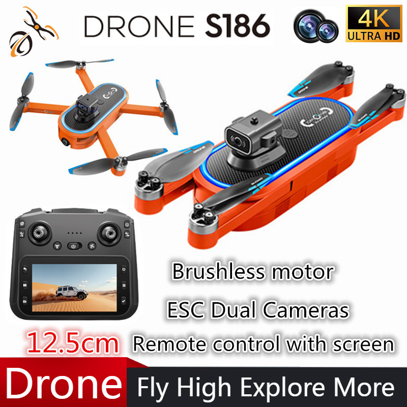 Photography Drone - Dron 2025 S186 Profesjonalny 4K HD