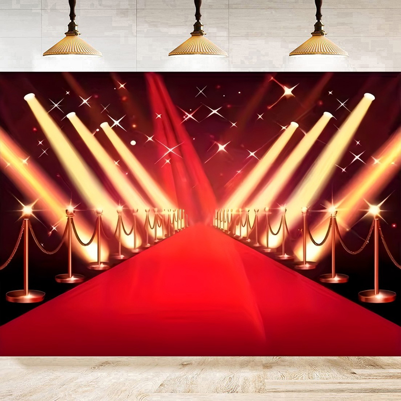 Photography Awards - Tło fotograficzne Duży czerwony dywan Baner