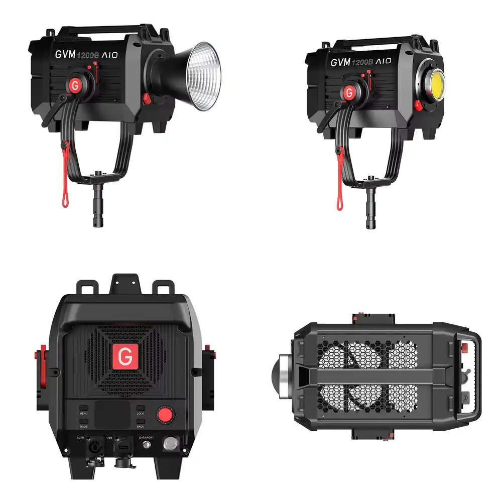 Photography Videos - GVM SD1200B AIO 1200W Fotograficzna Lampa