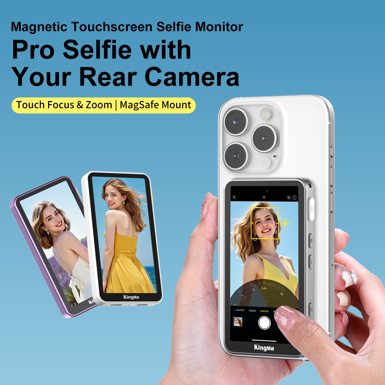 Photography Videography - PH02 ULTRA Telefon Vlog Selfie Monitor