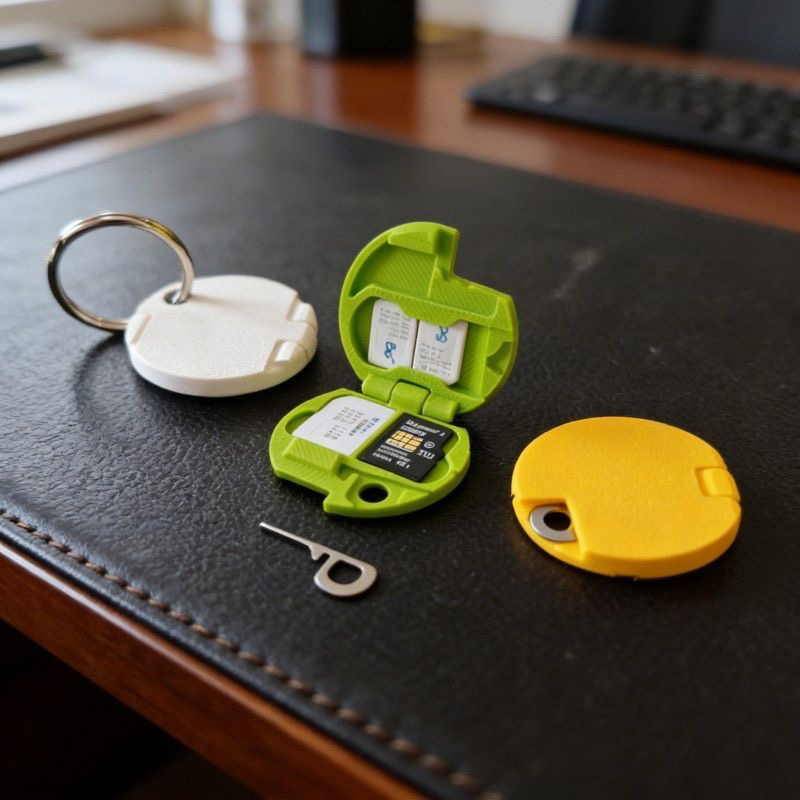 Drukowany w technologii 3D uch – Memory Card Case recenzja i cena