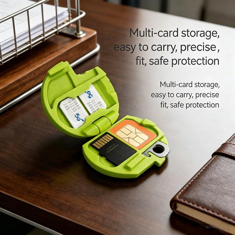 Drukowany w technologii 3D uch – Memory Card Case recenzja i cena