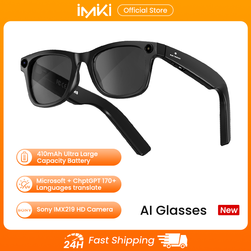 Okulary IMIKI Ai Smart Glasses – Photography Videography recenzja i cena