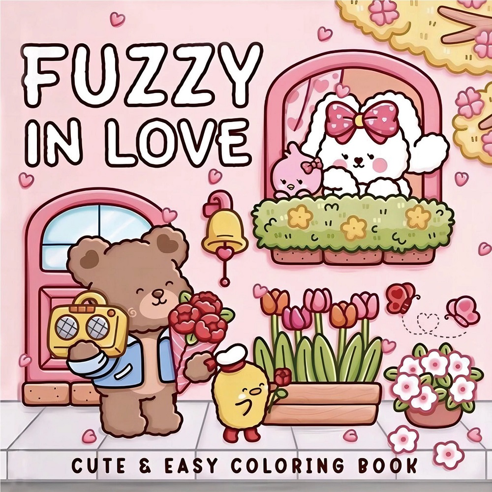 FUZZY IN LOVE Kolorowanka dla  – Photography Of Book recenzja i cena