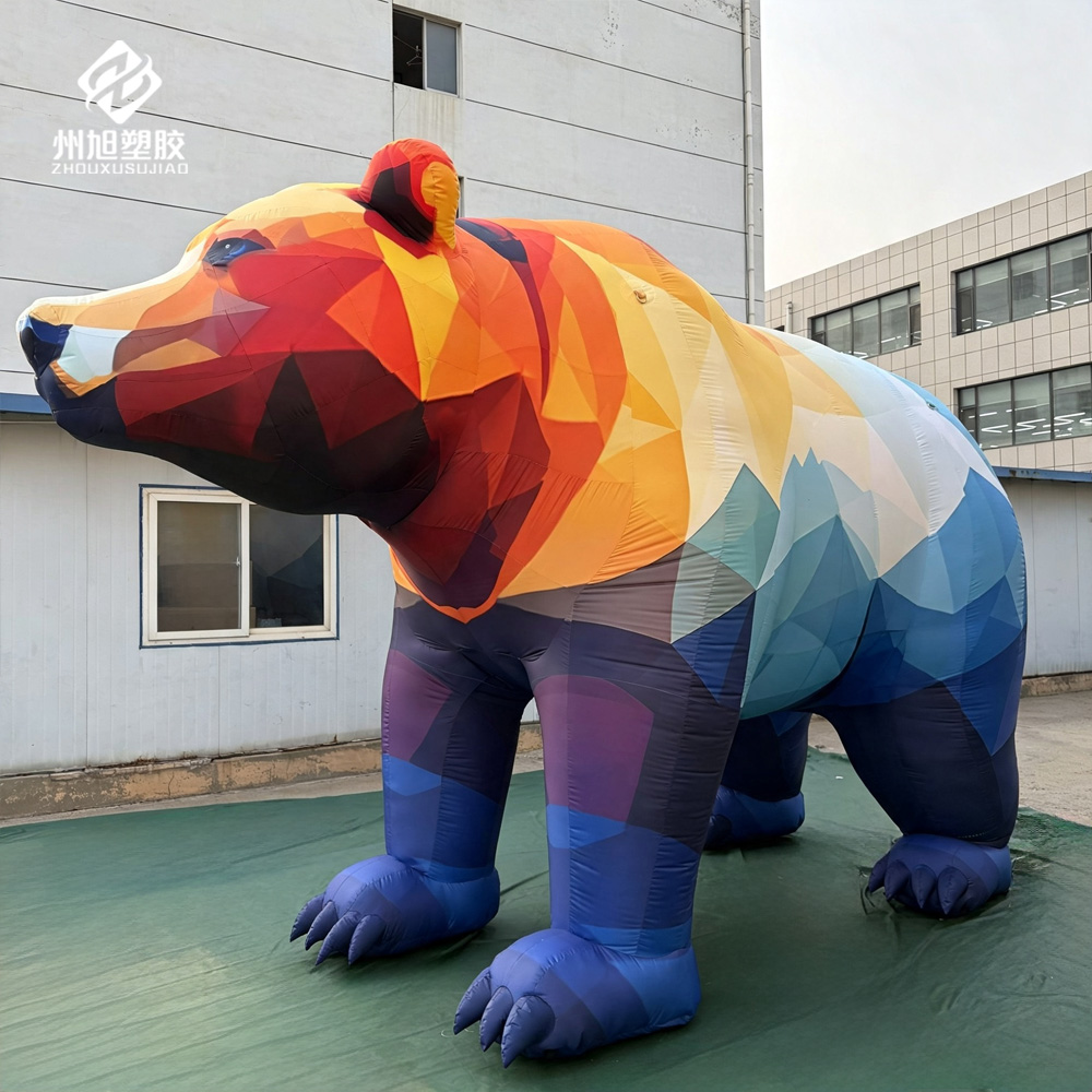 Nadmuchiwany niedźwiedź, używa – Photography Zoo recenzja i cena