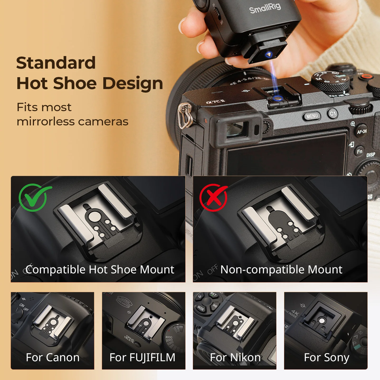SmallRig 5883 Mini Zewnętrzna  – Speedlite Flash External recenzja i cena
