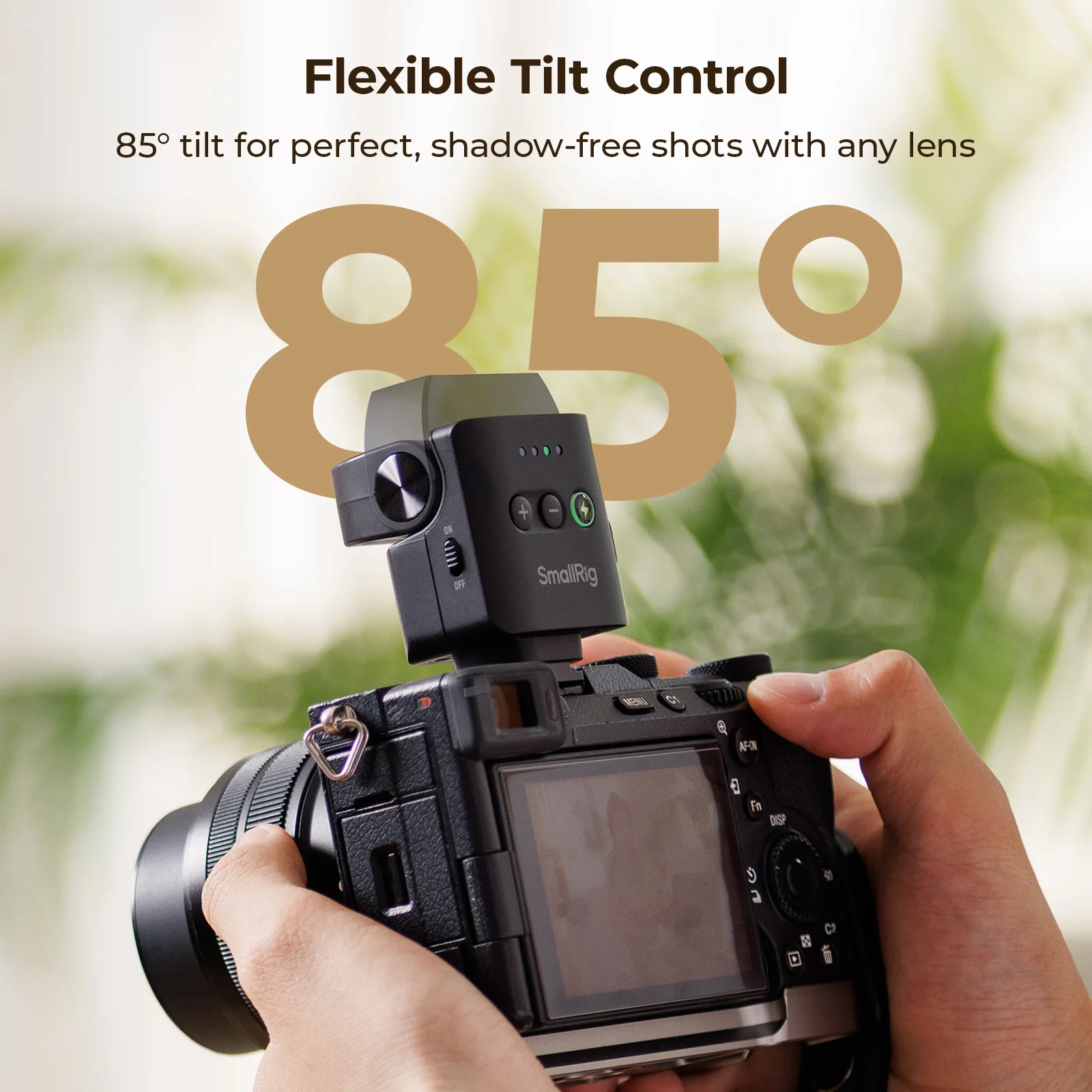 SmallRig 5883 Mini Zewnętrzna  – Speedlite Flash External recenzja i cena