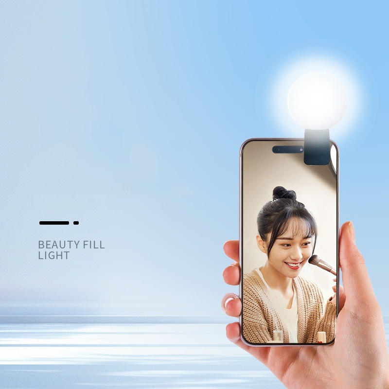 Mini Okrągła Lampa Selfie LED, – Photography Videos recenzja i cena