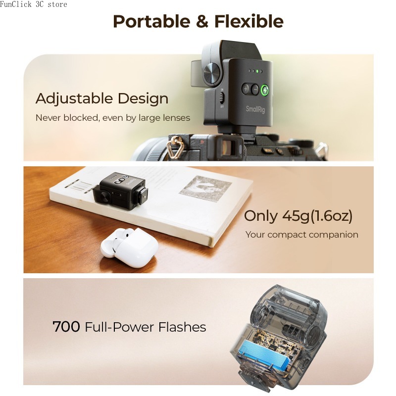 SmallRig Mini Speedlite Flash  – Speedlite Flash External recenzja i cena