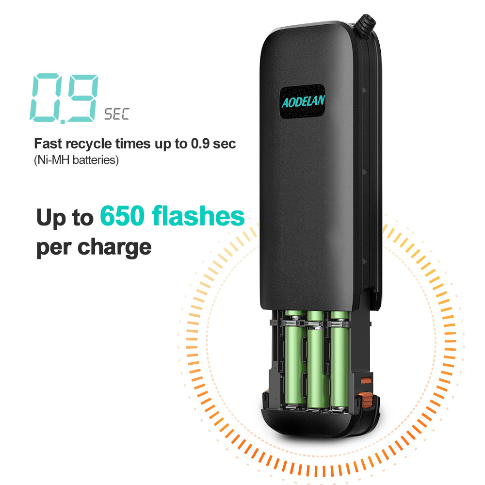 Zewnętrzny akumulator AODELAN  – Speedlite Flash External recenzja i cena