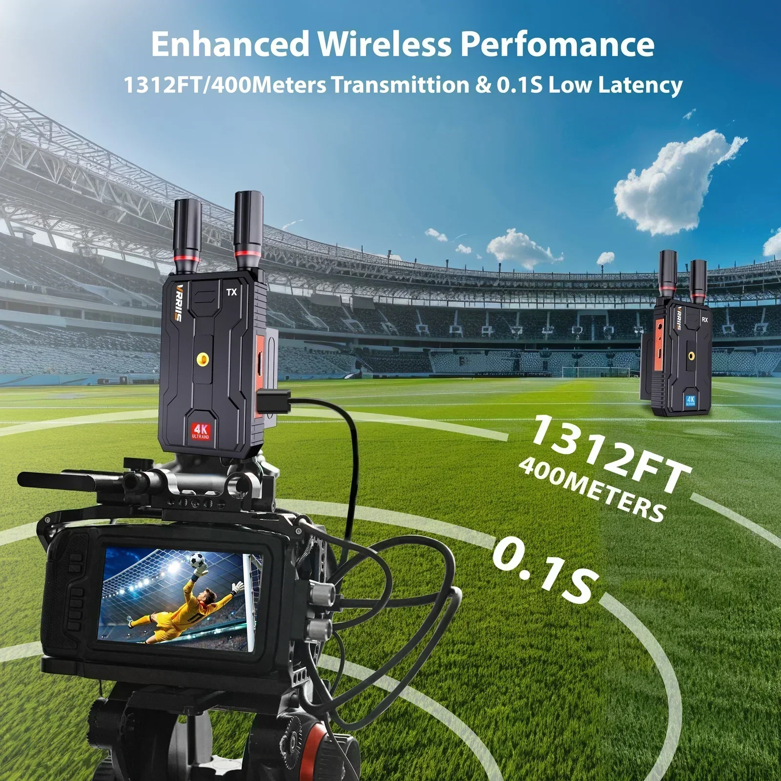 Vrriis WL097 PRO 4K Bezprzewod – Photography Videography recenzja i cena