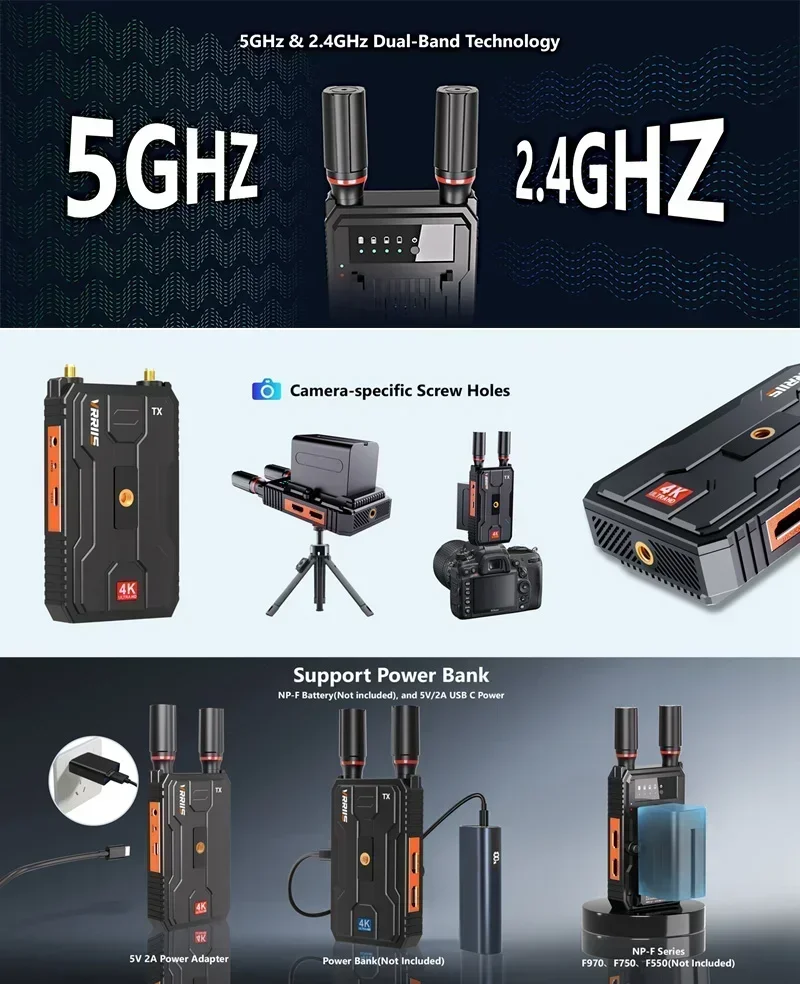 Vrriis WL097 PRO 4K Bezprzewod – Photography Videography recenzja i cena