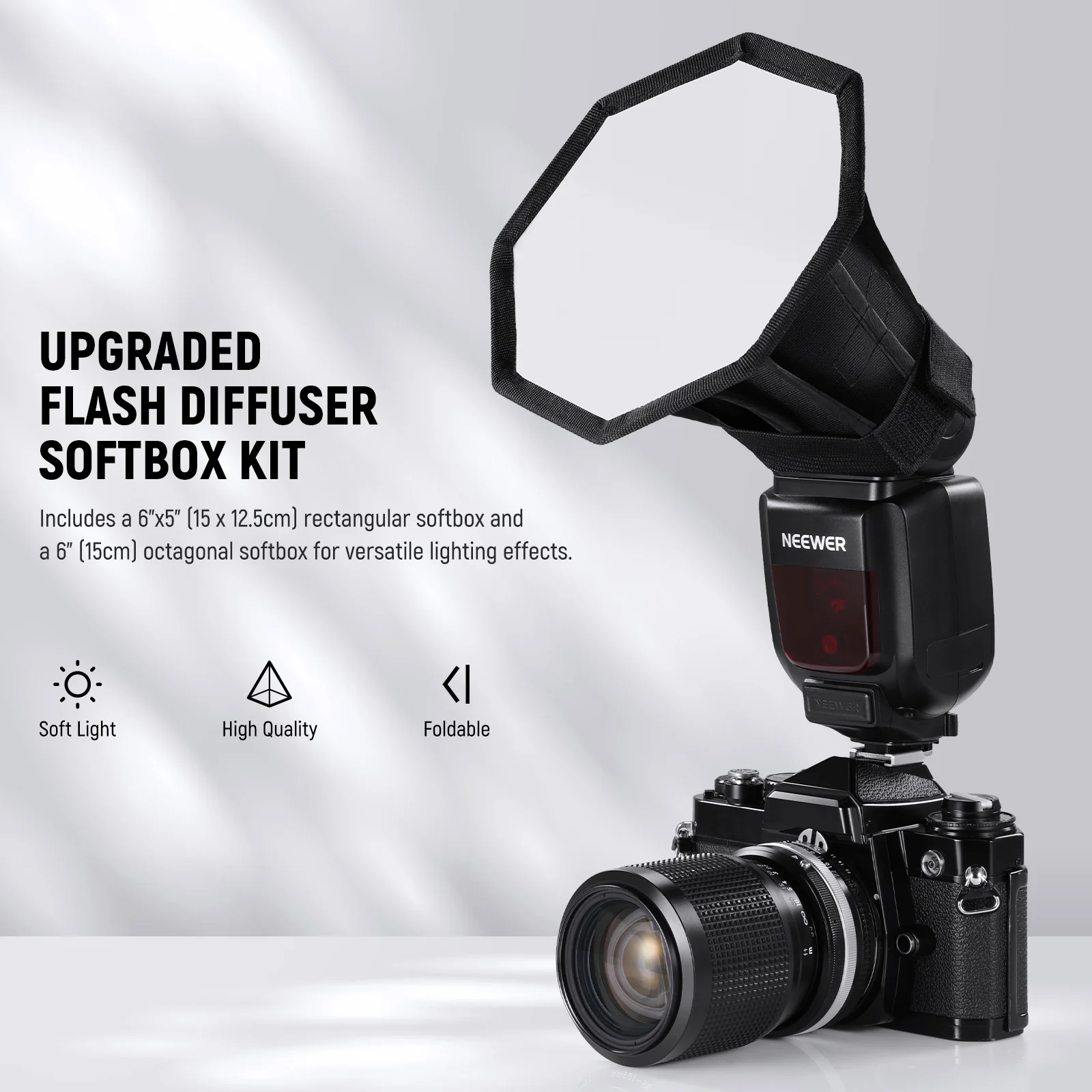NEEWER NS5P Ulepszony składany – Speedlite Flash External recenzja i cena