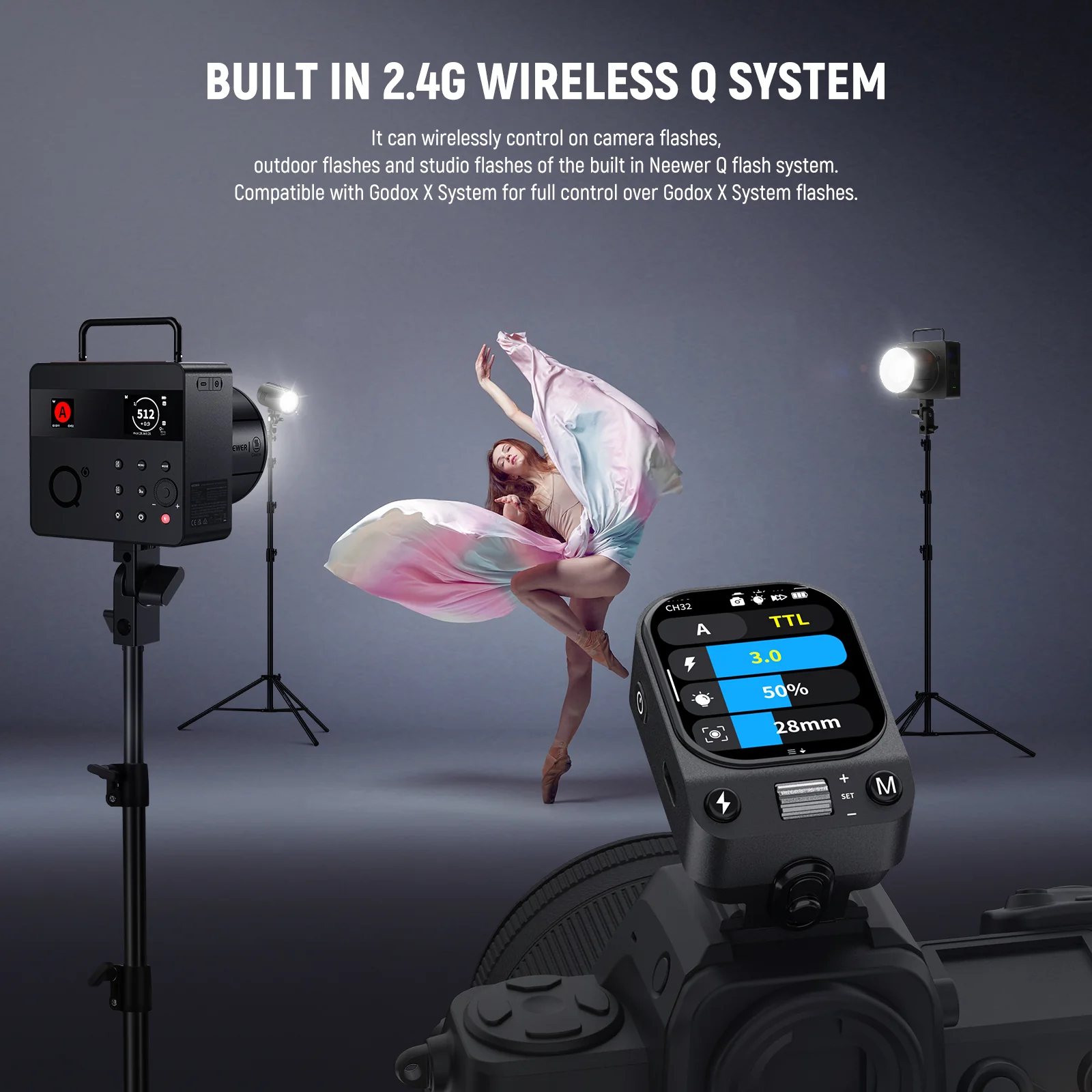 NEEWER QZ TTL Bezprzewodowy Na – Speedlite Flash External recenzja i cena