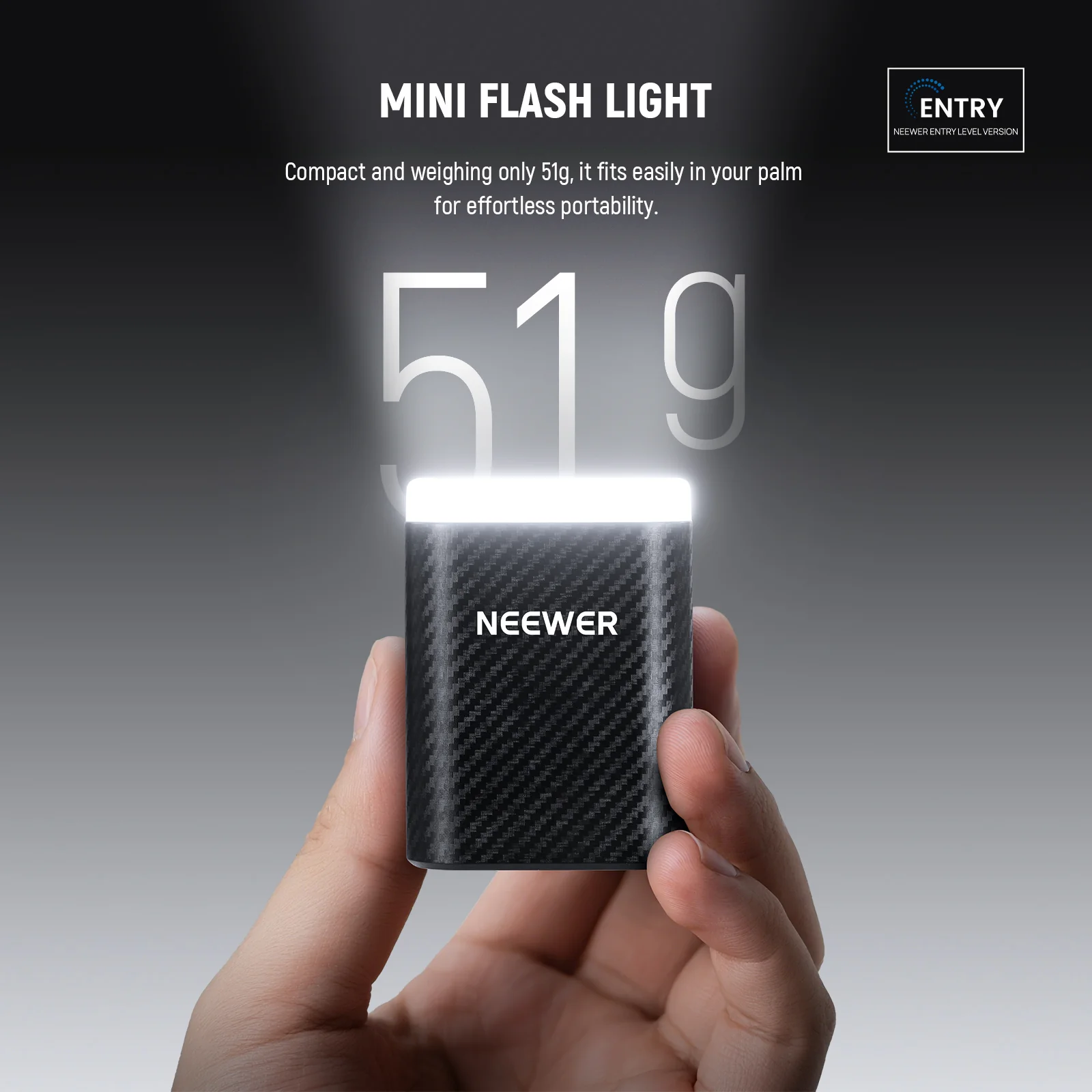 NEEWER N12L Mini przenośna lam – Speedlite Flash External recenzja i cena