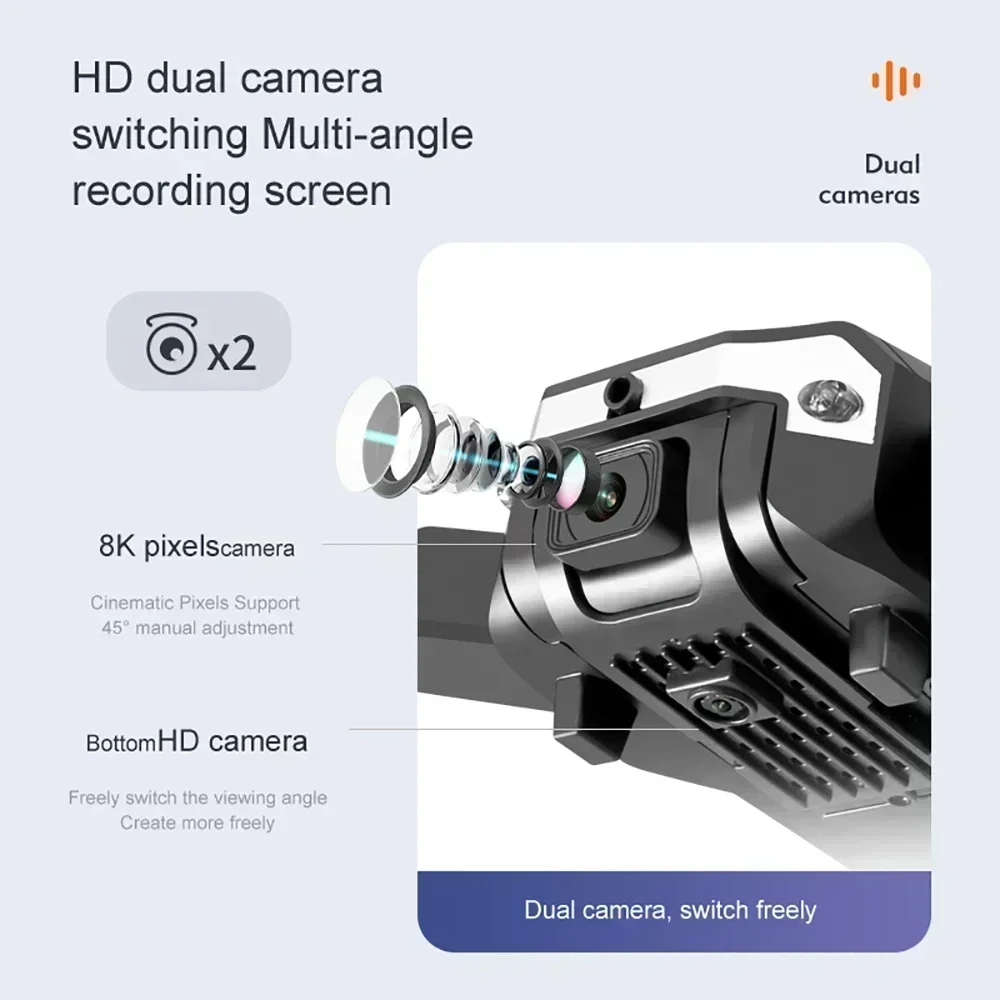 Dron G6 Pro z podwójną kamerą  – Photography Drone recenzja i cena