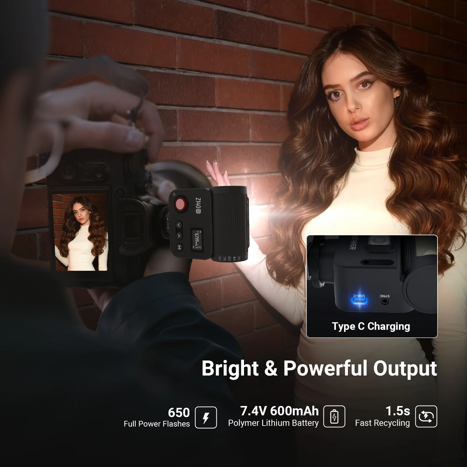 NEEWER Z140SE Kompaktowa Mini  – Speedlite Flash External recenzja i cena