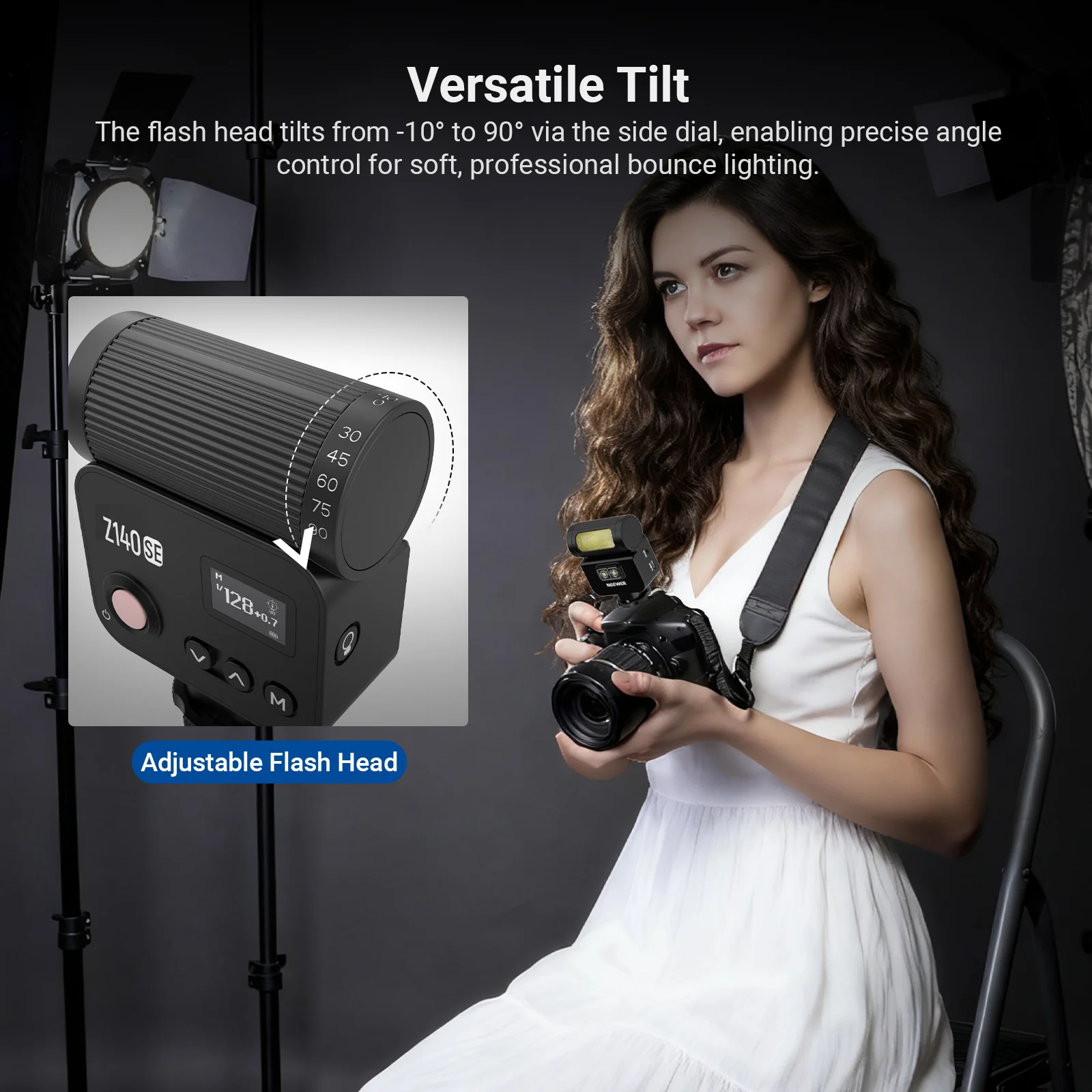 NEEWER Z140SE Kompaktowa Mini  – Speedlite Flash External recenzja i cena