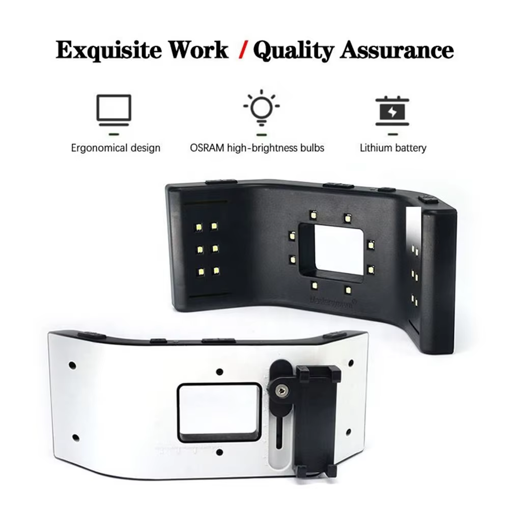 Lampa dentystyczna LED JUMTOP  – Photography Videos recenzja i cena