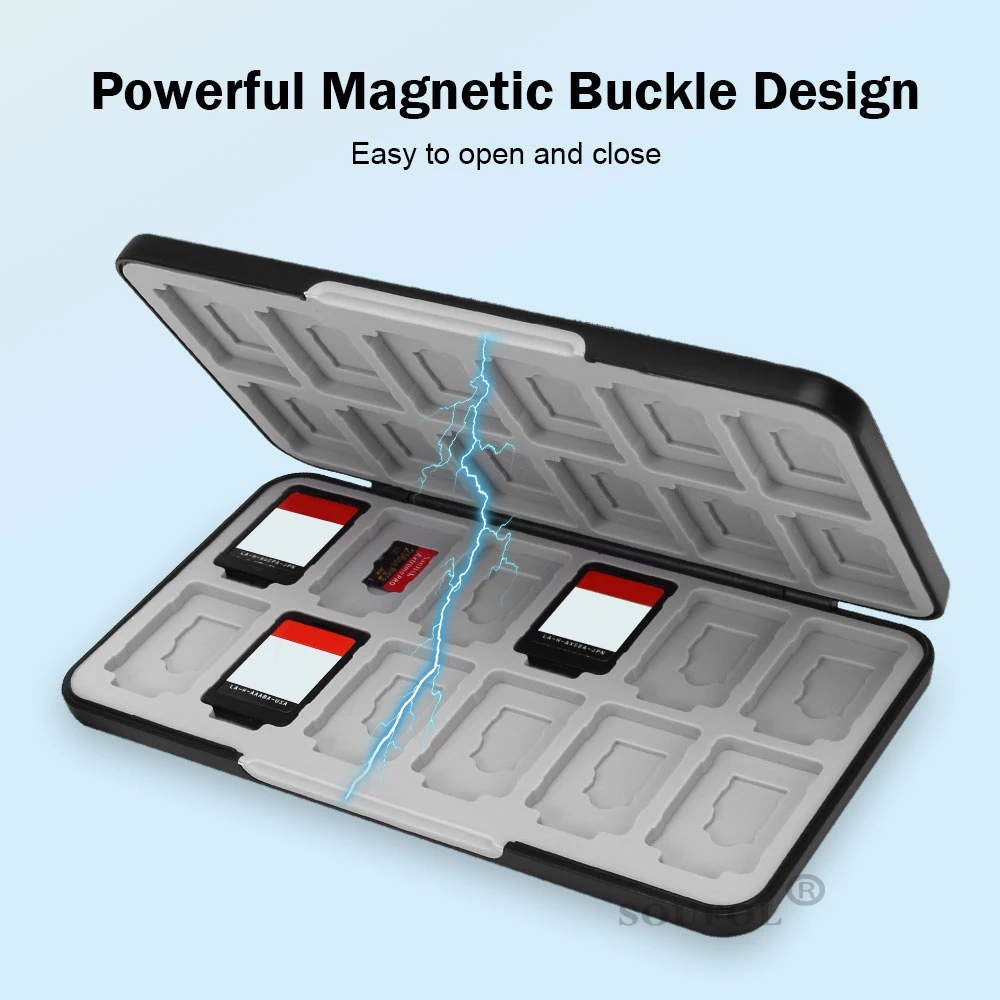24 w 1 Urocze magnetyczne etui – Memory Card Case recenzja i cena