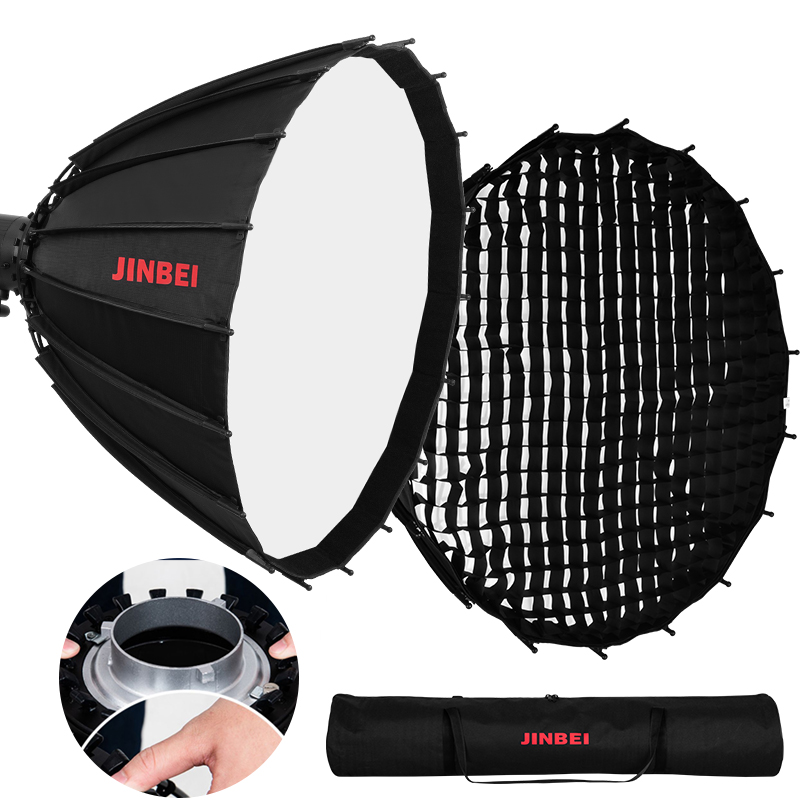 JINBEI 90cm Głęboki Reflektor  – Photography Grid recenzja i cena